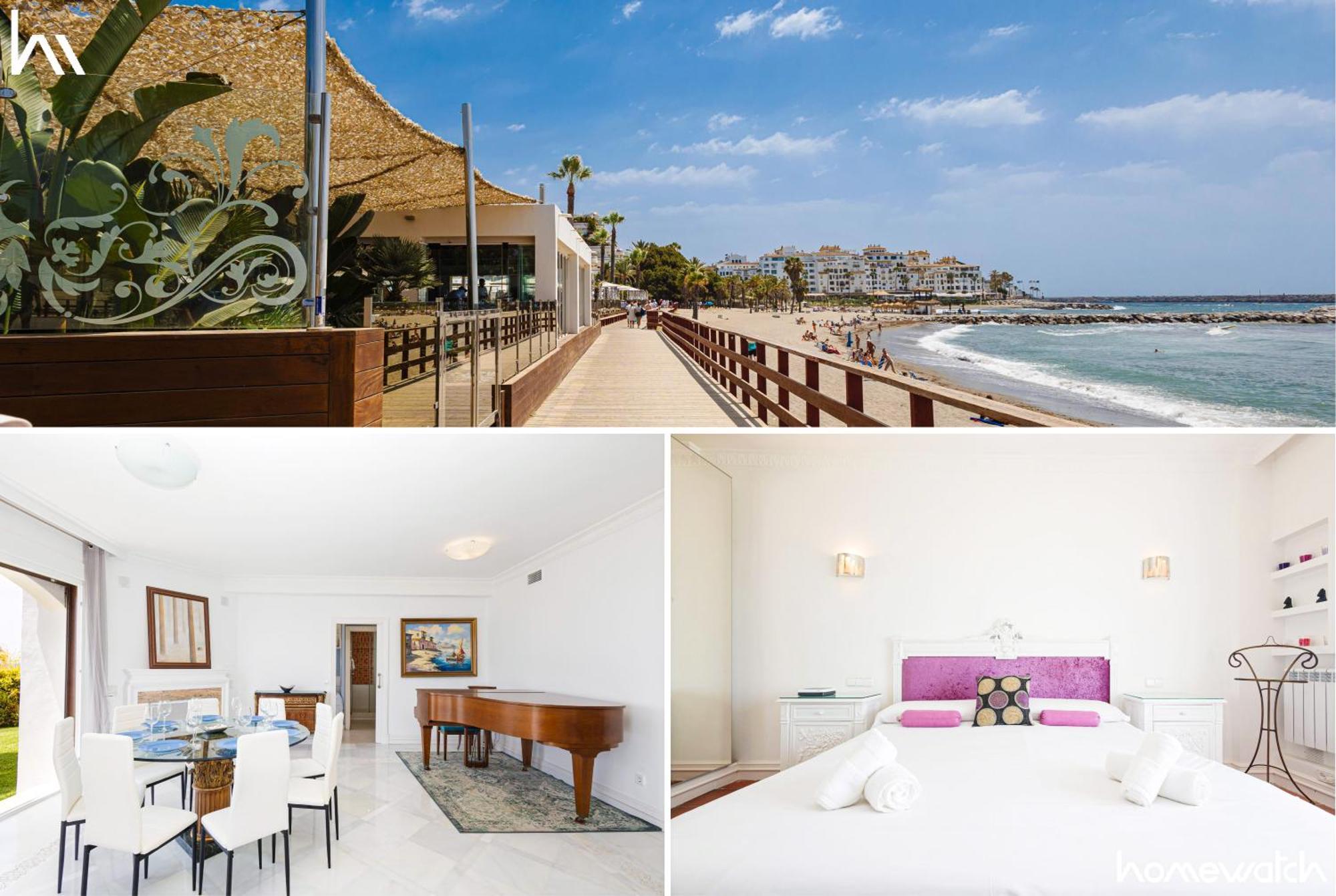 Home, With Direct Access To The Beach, Sea Views And South Facing, In Puerto Banus Appartamento